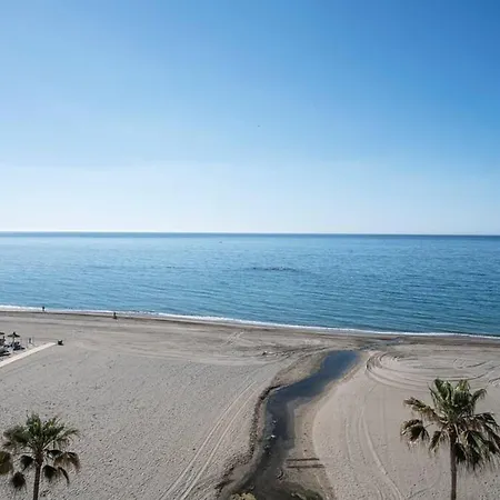 아파트 Luxury Front Line Beach Penthouse Costa Del Sol